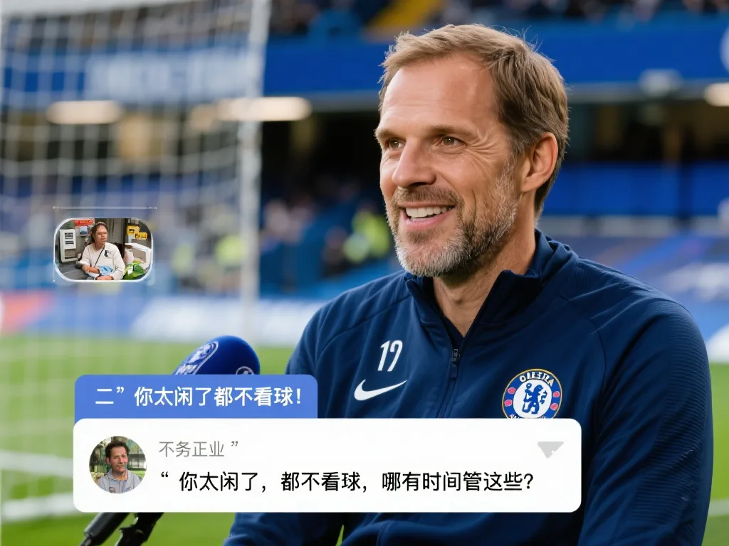 在足球赛场